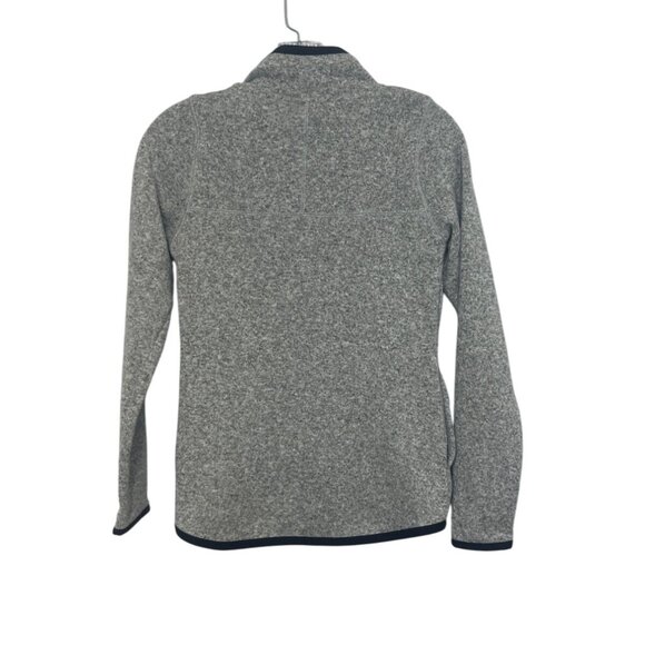 Nike Full Zip Fleece Jacket Womens XS Heather Gray Warm Lined - Picture 2 of 9